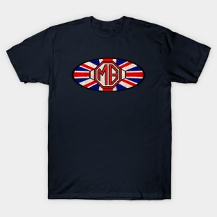 MG cars Oval Porcelin T-Shirt